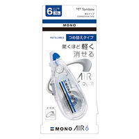 トンボ鉛筆 修正テープモノエアーつめ替え式6 CT-CAX6 1セット(10個)