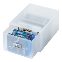 Like-it（ライクイット） DVDファイルユニット ホワイト MX-40W 吉川国工業所