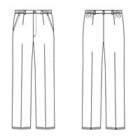 ナガイレーベン 女子パンツ ネイビー M ML-1123 1枚　スクラブ　レディース　ナース