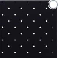 ホームエレクター パンチングシェルフ ブラック 幅600×奥行350mm H1424PB1（直送品）