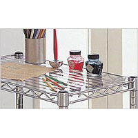 ホームエレクター アクリル板 ワイヤーシェルフ幅900×奥行300mm用 （実寸幅880×奥行280mm） H1236AB1（直送品）