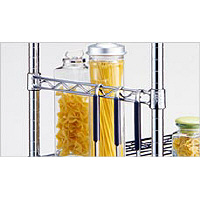 ホームエレクター　ハンガーレール　クローム　奥行300mm用　HA112C　1セット（2本入）　（直送品）