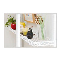 ホームエレクター ハーフシェルフ ホワイト 幅900×奥行180mm H736W 1枚（直送品）