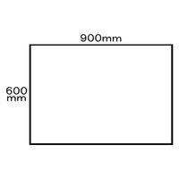 アール・エフ・ヤマカワ　エントランスマット　900×600　ブラウン
