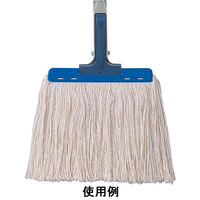 山崎産業 コンドル 糸ラーグE-8 260g ブルー　1枚【ワンタッチモップ(クリップモップ)用】【替糸(各社共通)】【スペア】（直送品）