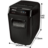 A4 オートフィード マイクロクロスカットシュレッダー (33L/最大250枚セット) 250M 4656601 フェローズ