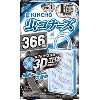 虫コナーズ ベランダ用 エコパッケージ 吊るすタイプ 吊り型 366日 屋外 窓 吊り下げ虫よけ 1箱（10個入） 大日本除虫菊 キンチョー