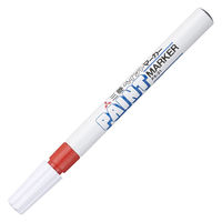 三菱鉛筆(uni) ペイントマーカー 細字 赤 油性マーカー PX-21