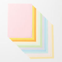 アスクル カラーペーパー サンプルパック 1パック(24枚入) オリジナル