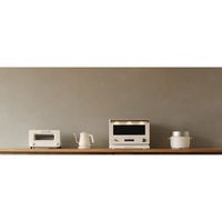 バルミューダ 18L フラット庫内オーブンレンジ バルミューダ ザ・レンジ K04A-WH ホワイト