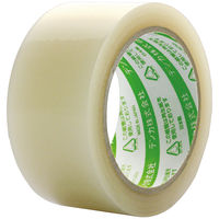 カラリヤン OPPテープ PP-40M #424 0.065mm厚 幅50mm×長さ50m 透明 デンカ 1箱（50巻入）