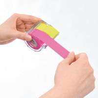 ヤマト メモックロールテープ詰替用 幅25ｍｍ×13ｍ巻 オレンジ WR13-25H-OR 24巻