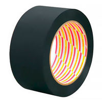 【養生テープ】ダイヤテックス パイオラン つや消しテープ 影武者 MT-08-BK 黒 幅50mm×長さ25m巻 1セット（5巻：1巻×5）