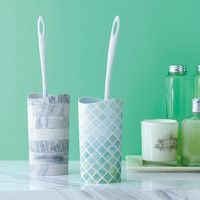 ウェーブ  ハンディワイパー ナチュラルタイル（限定デザイン）1パック（ホルダー1本+シート3枚+収納ケース）掃除用品 ユニ・チャーム  オリジナル