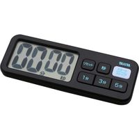 タニタ　デジタルタイマーでか見えプラス　ブラック　TD-395-BK