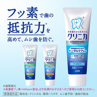 クリニカアドバンテージ ハミガキ ソフトミント タテ型 130g　1本　ライオン