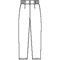 KAZEN（カゼン） レディスパンツ（ツータック） ブラック 15号 APK1984 1着（直送品）