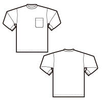 AITOZ（アイトス） ユニセックス 大きいサイズ 長袖Tシャツ（ポケット付） ブラック 4L AZ-10575 1着（直送品）