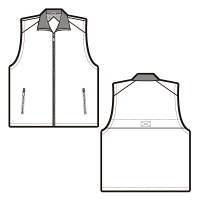 アイトス　裏メッシュベスト（男女兼用）　レッド M　AZ2661-009-M　1着　（直送品）