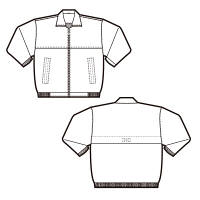 アイトス　裏メッシュブルゾン（男女兼用）　ロイヤルブルー L　AZ2663-006-L　1着　（直送品）