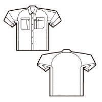 アイトス　長袖シャツ（薄地）　ロイヤルブルー SS　AZ5365-006-SS　1着　（直送品）