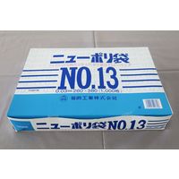 ニューポリ袋（規格袋）　LDPE・透明　0.03mm厚　No.13　260mm×380mm　1袋（100枚入）　福助工業