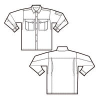 AITOZ（アイトス） メンズ 薄地長袖シャツ ネイビー L AZ-5665 1着（直送品）