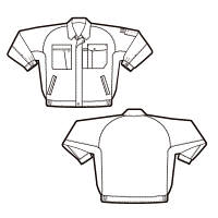 アイトス　長袖ブルゾン　アースグリーン L　AZ6360-005-L　1着　（直送品）