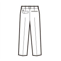 アイトス　ワークパンツ（2タック）　ロイヤルブルー 79　AZ6362-006-79　1着　（直送品）