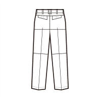 アイトス　ワークパンツ（2タック）　シルバーグレー 120　AZ6572-003-120　1着　（直送品）