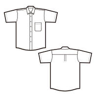 AITOZ（アイトス） ユニセックス 半袖オックスボタンダウンシャツ ホワイト M AZ-7823 1着（直送品）