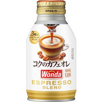 アサヒ飲料 WONDA（ワンダ） コクのカフェオレ 260g 1セット（48缶）