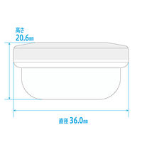 金鵄製作所 アルファ軟膏壺12ml ピンク ATA1210-21 1袋（10個入）