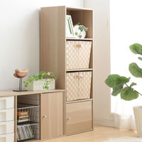 アイリスオーヤマ　カラーバスケット　深型　ベージュ　CBK-38D(538749)　5個