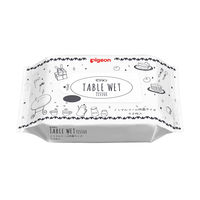 ウェットティッシュ　除菌シート　ＢＯＸタイプ　詰替用　テーブルウェット　ノンアルコール除菌　1箱（24個入）　ピジョン  オリジナル