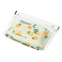 大王製紙 トイレのおそうじシート 小判 オレンジの香り 1箱（24個入）【そのまま使えるファスナー付き】 オリジナル