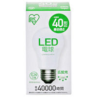【アスクル限定】アイリスオーヤマ LED電球 E26 広配光 40W相当 昼白色　LDA4N-G-4A14  オリジナル