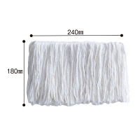 テラモト SP水拭きモップDX替糸 160g 【スプリングモップ用/挟み込み式モップ用】 CL7961000　1セット（5枚）