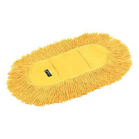 テラモト ＳＰホールモップ替糸（黄） 40cm　スペア ヘッド金具幅約400mm用 屋内用  CL7962400　1枚