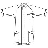 フォーク（FOLK） 男子上衣 ホワイト S 1014CR-1（直送品）