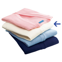 KAZEN カーディガン 女性用 長袖 オフホワイト M 189-90（直送品）