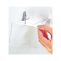 KAZEN レディス診察衣ダブル型長袖オフホワイト M 265-90 1枚　白衣　ドクターコート（直送品）