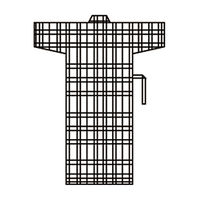 KAZEN 患者衣(ガウン型)グリーン M 289-22 1枚