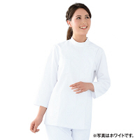 KAZEN レディス医務衣七分袖 （ナースジャケット） 医療白衣 ピンク L 361-73（直送品）