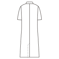 住商モンブラン 51-602 白 S 1枚　白衣　ドクターコート（直送品）