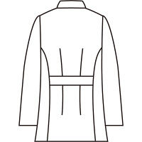住商モンブラン ケーシー（レディス・8分袖） ナースジャケット 医務衣 医療白衣 白 LL 52-111（直送品）