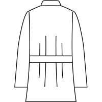 住商モンブラン ケーシー（メンズ・8分袖） 医務衣 医療白衣 白 M 52-811（直送品）