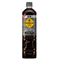 【コーヒー】　コカ・コーラ ジョージア 深み焙煎贅沢ブラック 無糖 950ml　1セット（12本）