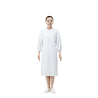 住商モンブラン 予防衣（レディス・長袖） 白 M 54-001（直送品）