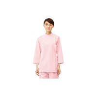 住商モンブラン ケーシー（レディス・8分袖） ナースジャケット 医務衣 医療白衣 ピンク S 72-205（直送品）